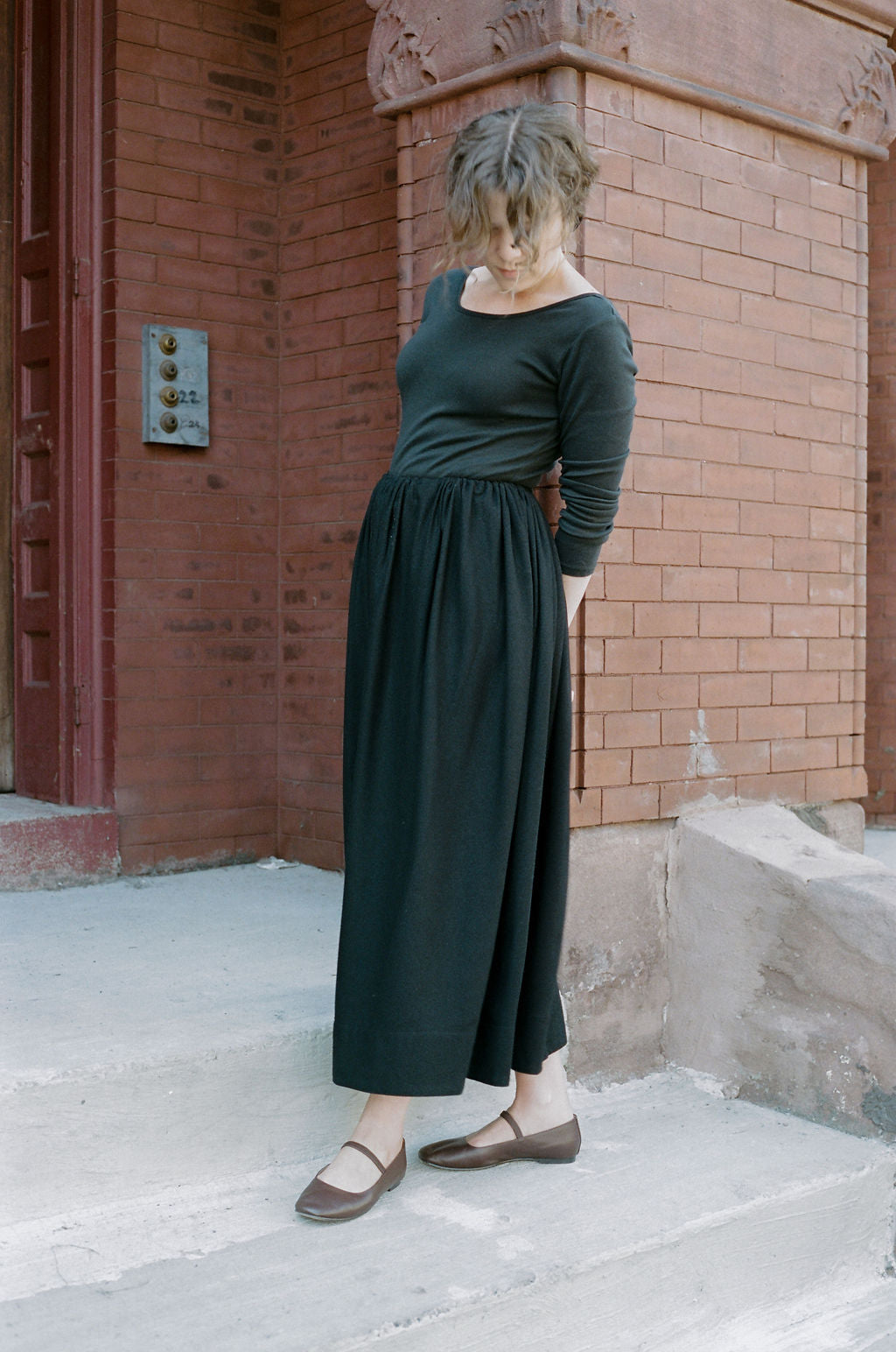 The Raw Silk Skirt