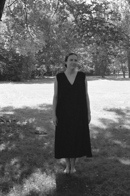 The Raw Silk Dress