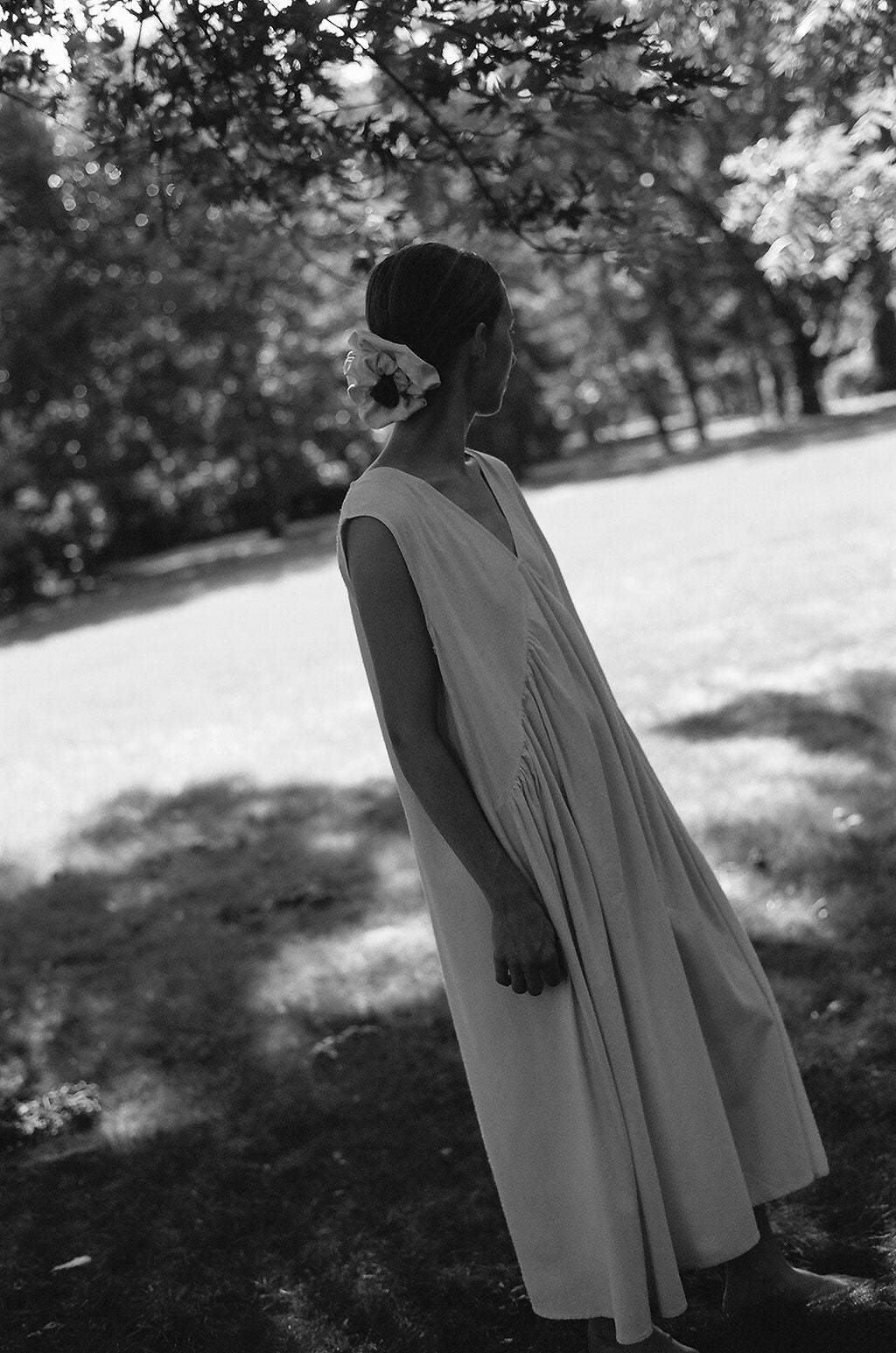 The Raw Silk Dress