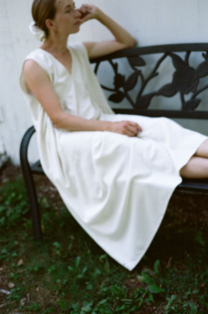 The Raw Silk Dress